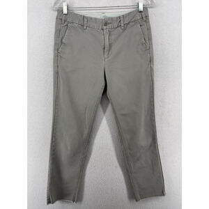 PAPER BOAT Pants Womens 6 G1 ALL PURPOSE GOODS Chino Tapered Ankle Gray